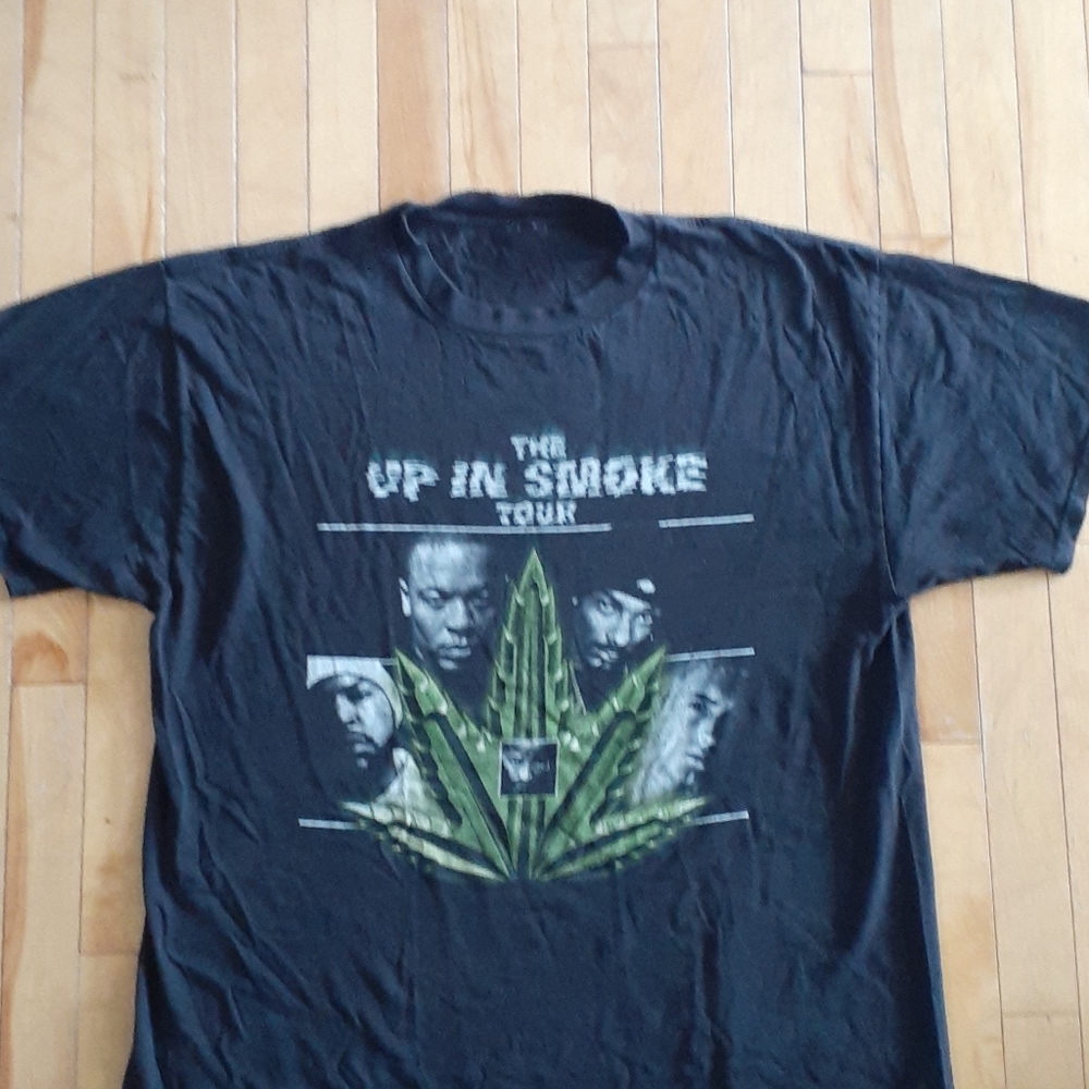 Up In Smoke Tour Tee Dre Eminem Snoop Ice Cube